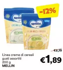 Mellin - Linea Creme Di Cereali