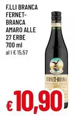 Fernet Branca - F.LLI Branca Amaro Alle 27 Erbe Fernet Branca - F.LLI Branca Amaro Alle 27 Erbe