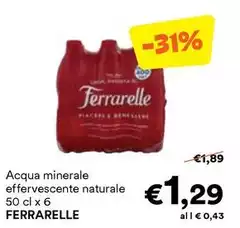 Ferrarelle - Acqua Minerale Effervescente Naturale
