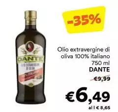 Dante - Olio Extravergine Di Oliva 100% Italiano