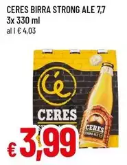Ceres - Birra Strong Ale 7,7