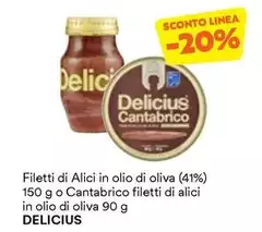 Delicius - Filetti Di Alici In Olio Di Oliva