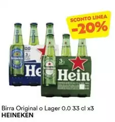 Heineken - Birra Original O Lager 0.0