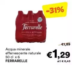 Ferrarelle - Acqua Minerale Effervescente Naturale