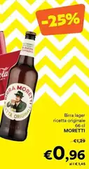 Moretti - Birra Lager Ricetta Originale