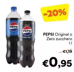 Pepsi - Original O Zero Zucchero