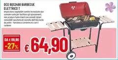 DCG - BQS2498 Barbecue Elettrico T DCG - BQS2498 Barbecue Elettrico T