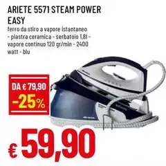 Ariete - 5571 Steam Power Easy Ariete - 5571 Steam Power Easy