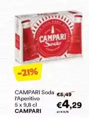Campari - Soda L'aperitivo