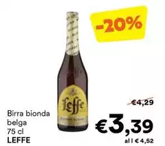 Leffe - Birra Bionda Belga