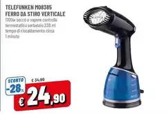 Telefunken - M08385 Ferro Da Stiro Verticale Telefunken - M08385 Ferro Da Stiro Verticale