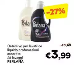 Perlana - Detersivo Per Lavatrice Liquido
