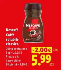 Nescafé - Caffè Solubile Classico