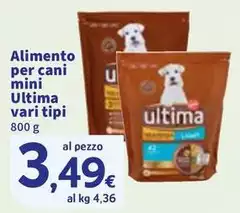 Ultima - Alimento Per Cani Mini