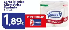 Tenderly - Carta Igienica Kilometrica