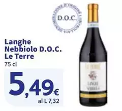 Le Terre - Langhe Nebbiolo D.O.C.