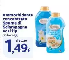 Spuma Di Sciampagna - Ammorbidente Concentrato