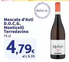 Moscato D'Asti - Monticelli D.O.C.G. Terredavino