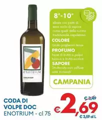 Enotrium - Coda Di Volpe DOC Enotrium - Coda Di Volpe DOC