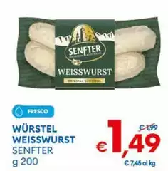 Senfter - Würstel Weisswurst