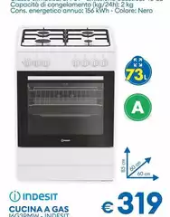 Indesit - Cucina A Gas I6G3PMW Indesit - Cucina A Gas I6G3PMW