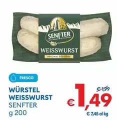 Senfter - Würstel Weisswurst