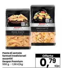 Despar - Pasta Di Semola Formati Tradizionali Assortiti Premium