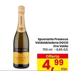 Valdo - Spumante Prosecco bbiadene DOCG
