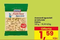 Fatina - Anacardi Sgusciati Al Naturale
