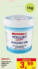 Despar - Yogurt Greco Magro 0%