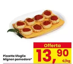 Pizzette Sfoglia Mignon Pomodoro Pizzette Sfoglia Mignon Pomodoro