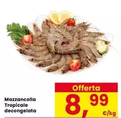 Mazzancolla Tropicale Decongelata