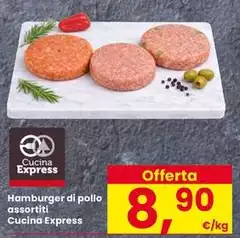 Hamburger Di Pollo Assortiti