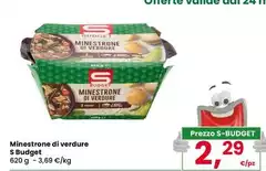 S budget - Minestrone Di Verdure S budget - Minestrone Di Verdure