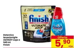 Finish - Detersivo Lavastoviglie 22/25/27 Caps O Finish - Detersivo Lavastoviglie 22/25/27 Caps O