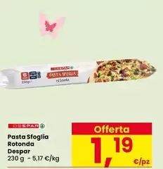 Despar - Pasta Sfoglia Rotonda Despar - Pasta Sfoglia Rotonda