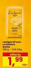Barilla - Lasagne All'uovo Le Emiliane Barilla - Lasagne All'uovo Le Emiliane