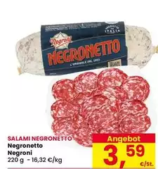 Negroni - Salami Negronetto
