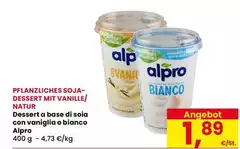 Alpro - Dessert Base Di Soia Con Vaniglia O Bianco Alpro - Dessert Base Di Soia Con Vaniglia O Bianco