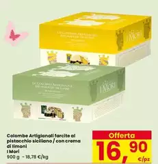 De mori - Colombe Artigianali Farcite Al Pistacchio Siciliana/ Con Crema Di Limoni