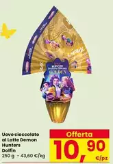 Dolfin - Uovo Cioccolato Al Latte Demon Hunters