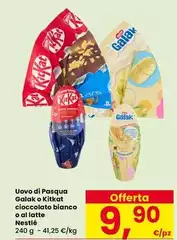 Nestlè - Uovo Di Pasqua Galak O Kitkat Cioccolato Bianco O Al Latte