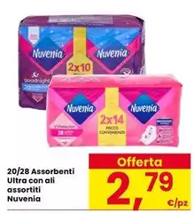 Nuvenia - 20/28 Assorbenti Ultra Con Ali Assortiti Nuvenia - 20/28 Assorbenti Ultra Con Ali Assortiti