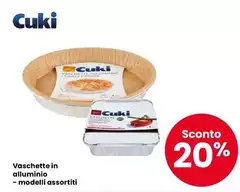 Cuki - Vaschette In Alluminio