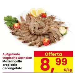 Mazzancolla Tropicale Decongelata