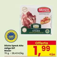 Moser - Sticks Speck Alto Adige IGP