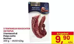 3 Tentacoli Di Polpo Cotto