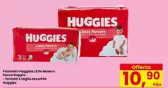 Huggies - Pannolini  Little Movers Pacco Doppio