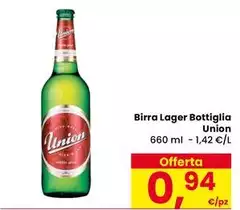 Birra Lager Bottiglia