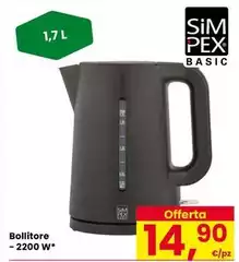 Bollitore - 2200 W Bollitore - 2200 W